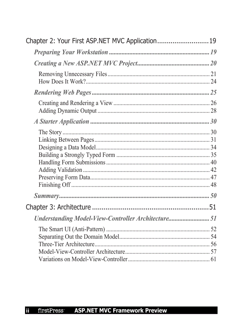 image for page ASP NET MVC Framework Preview