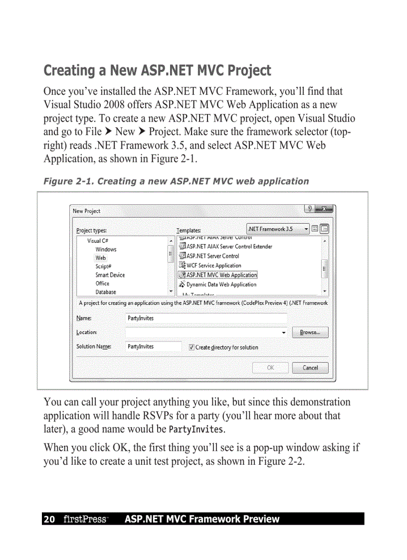 image for page ASP NET MVC Framework Preview