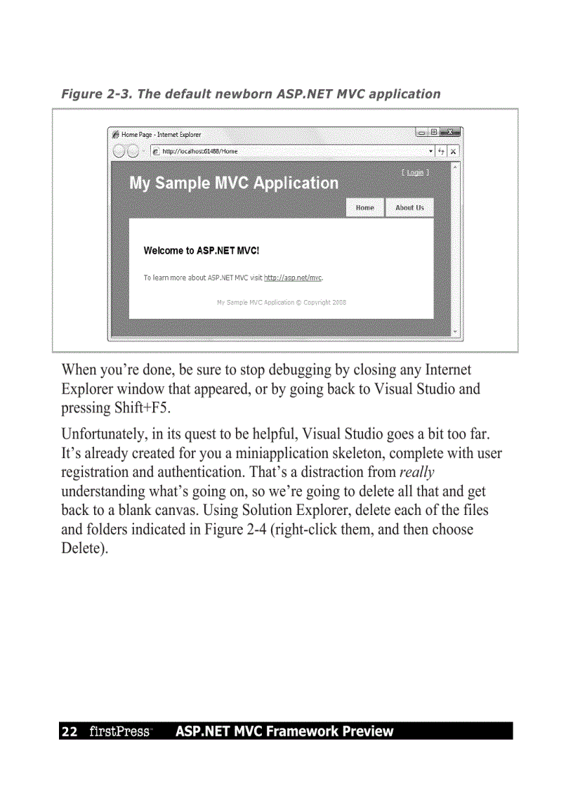 image for page ASP NET MVC Framework Preview