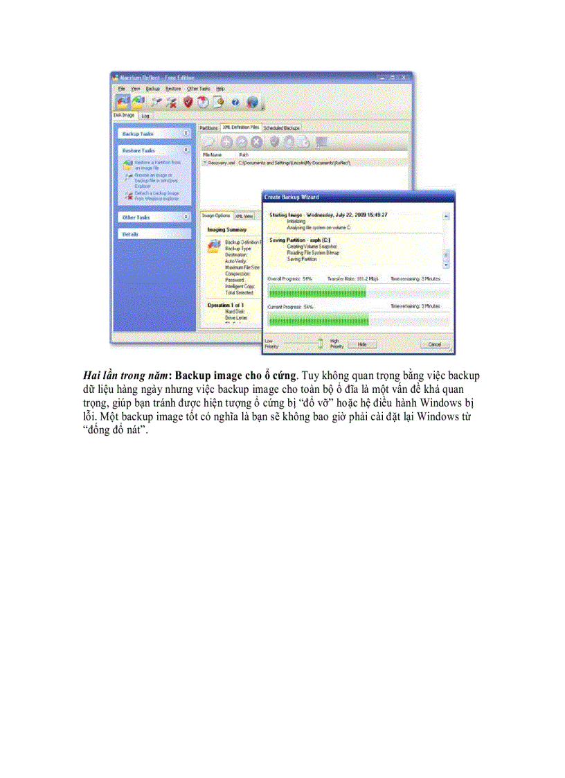 image for page Các cách bảo trì máy tính
