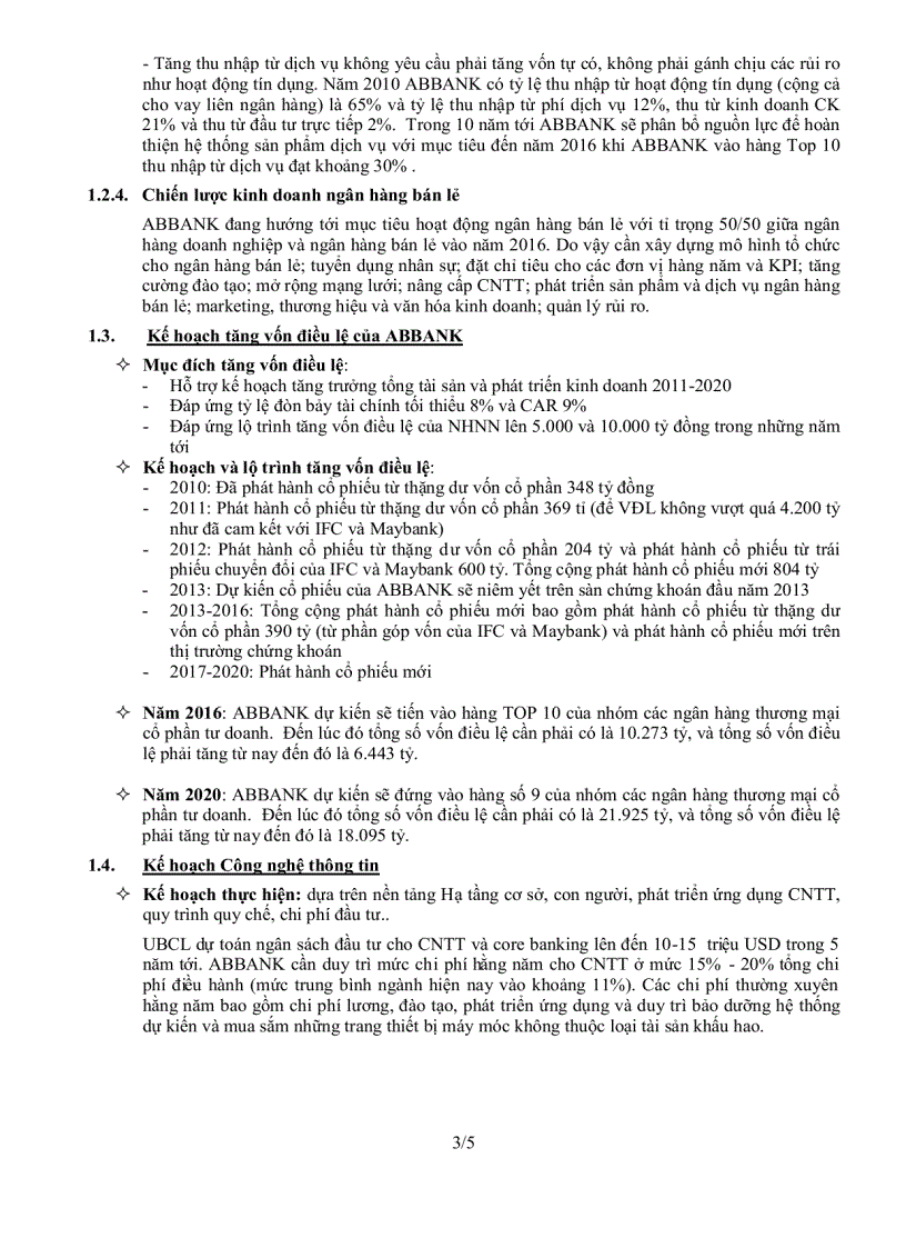 image for page Tóm tắt chiến lược phát triển ngân hàng an bình giai đoạn 2011 2020