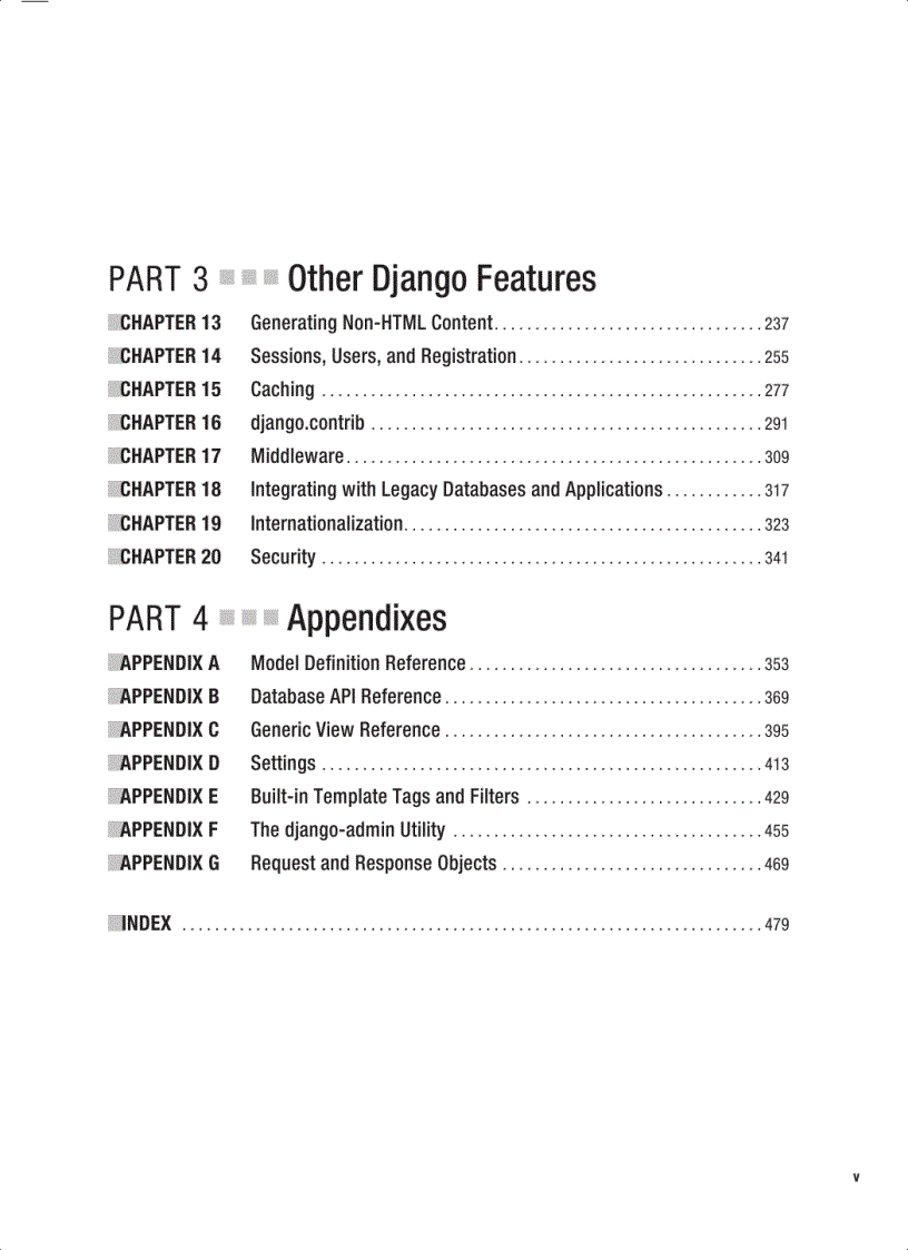 image for page The Definitive Guide to Django Web Development Done Right Second Edition