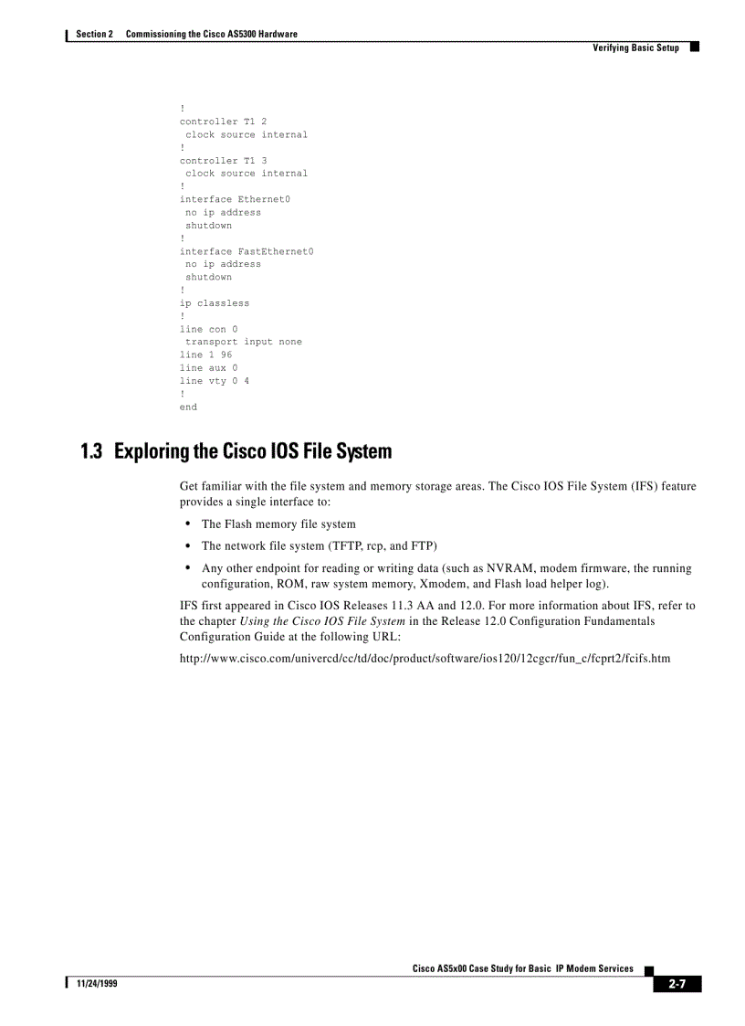image for page Cisco AS5x00 Case Study for Basic IP modem Services