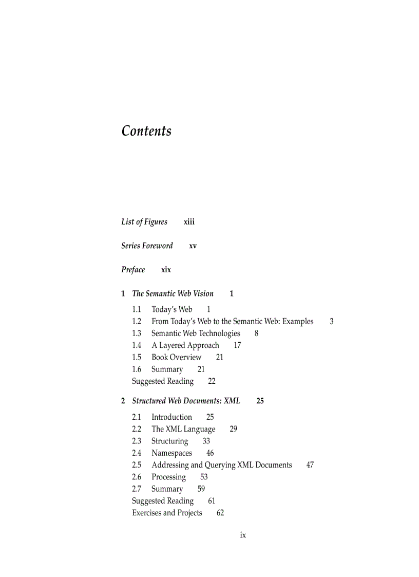 image for page A Semantic Web Primer