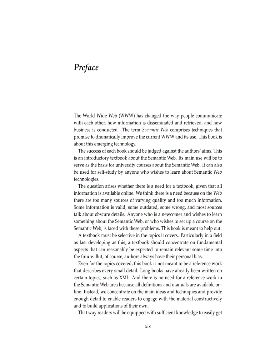 image for page A Semantic Web Primer