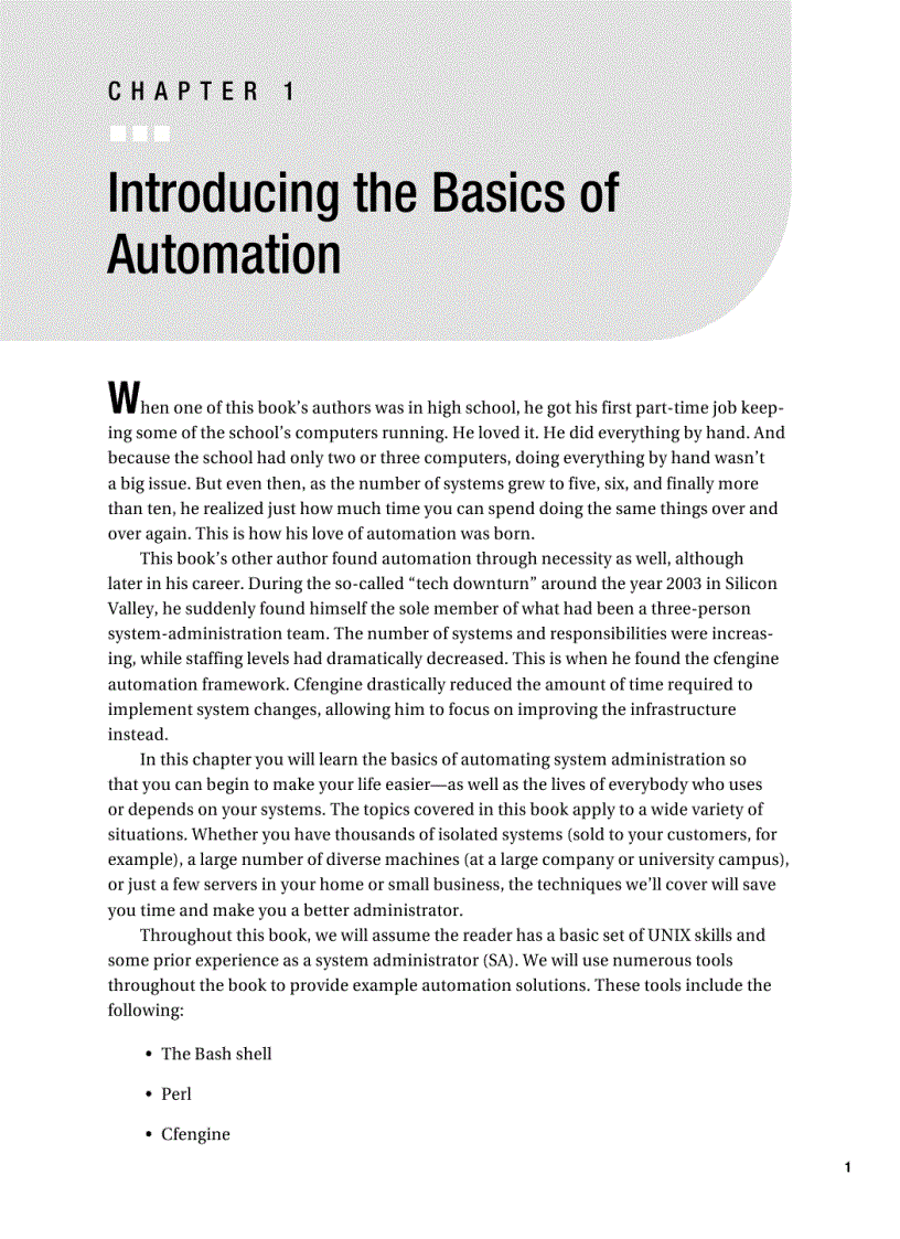 image for page Automating Linux and Unix System Administration