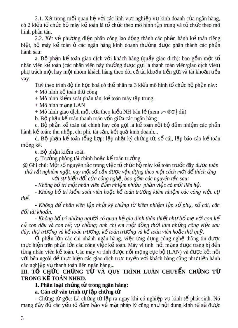 image for page Tổ chức công tác hạch toán kế toán trong ngân hàng kinh doanh 1