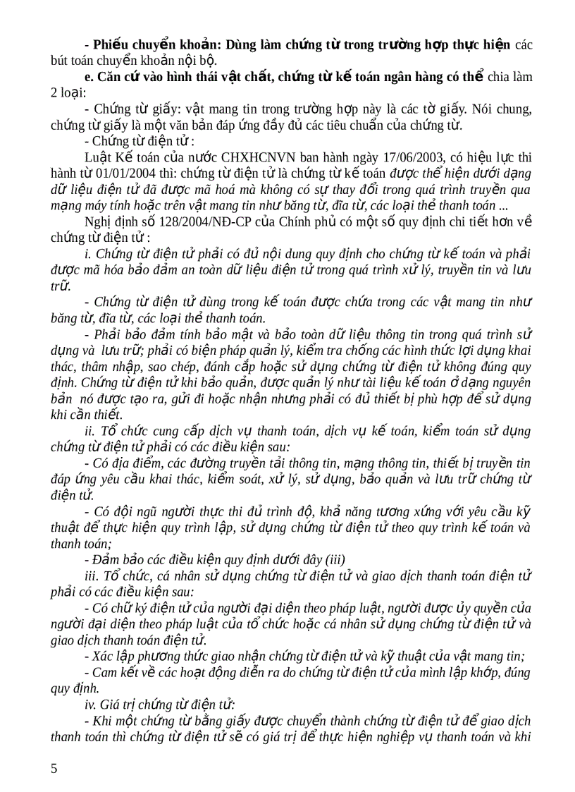 image for page Tổ chức công tác hạch toán kế toán trong ngân hàng kinh doanh 1