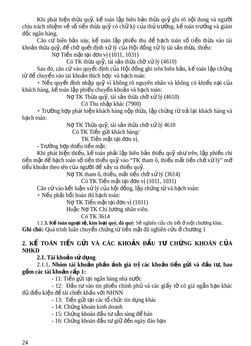 image for page Tổ chức công tác hạch toán kế toán trong ngân hàng kinh doanh 1