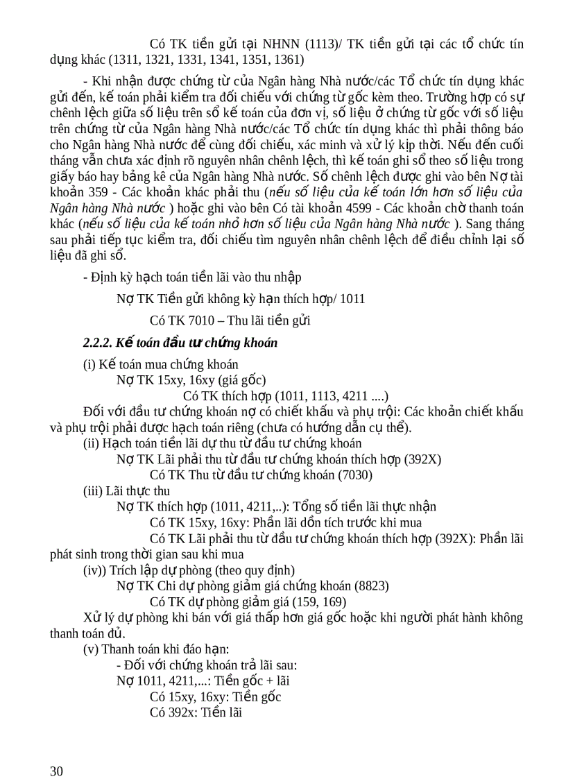 image for page Tổ chức công tác hạch toán kế toán trong ngân hàng kinh doanh 1