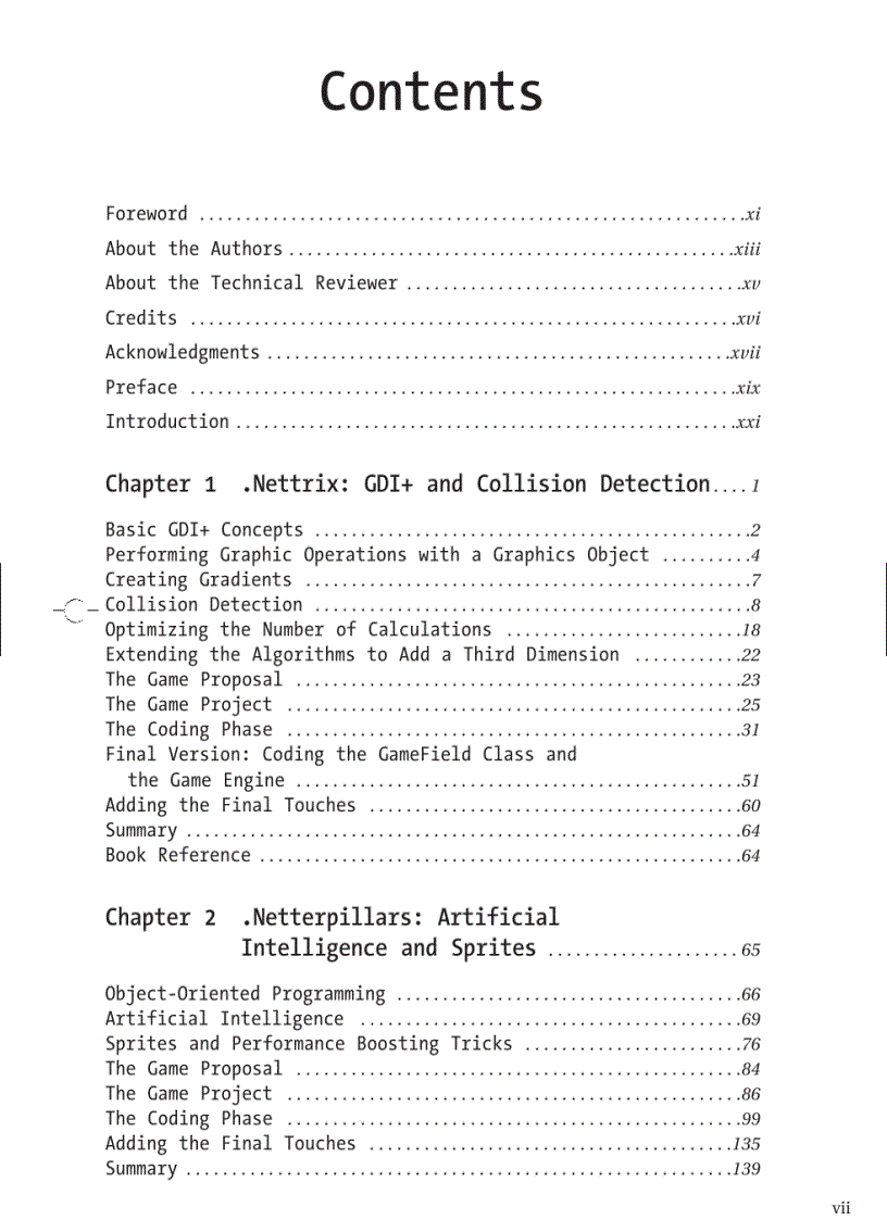 image for page Beginning NET Game Programming in VB NET