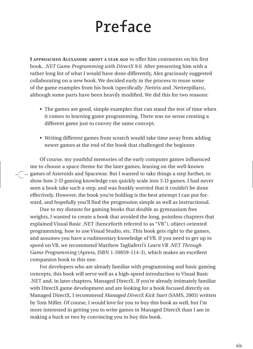 image for page Beginning NET Game Programming in VB NET