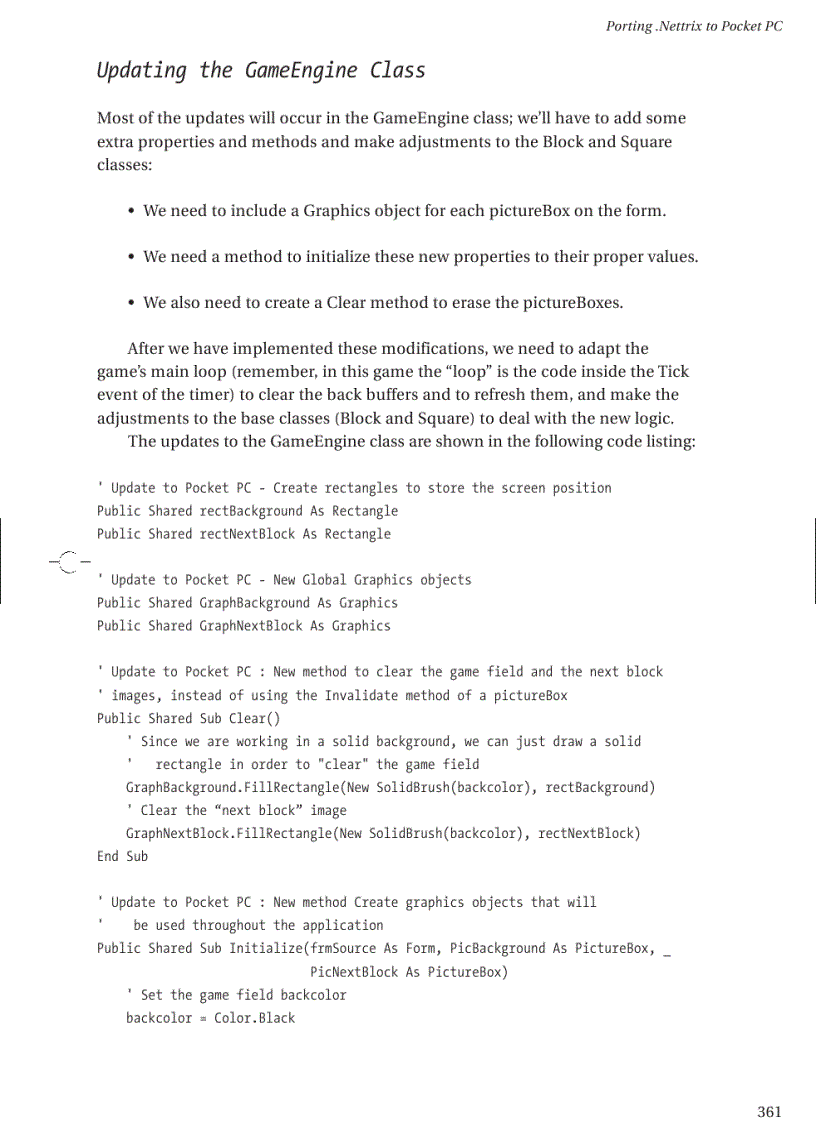 image for page Beginning NET Game Programming in VB NET