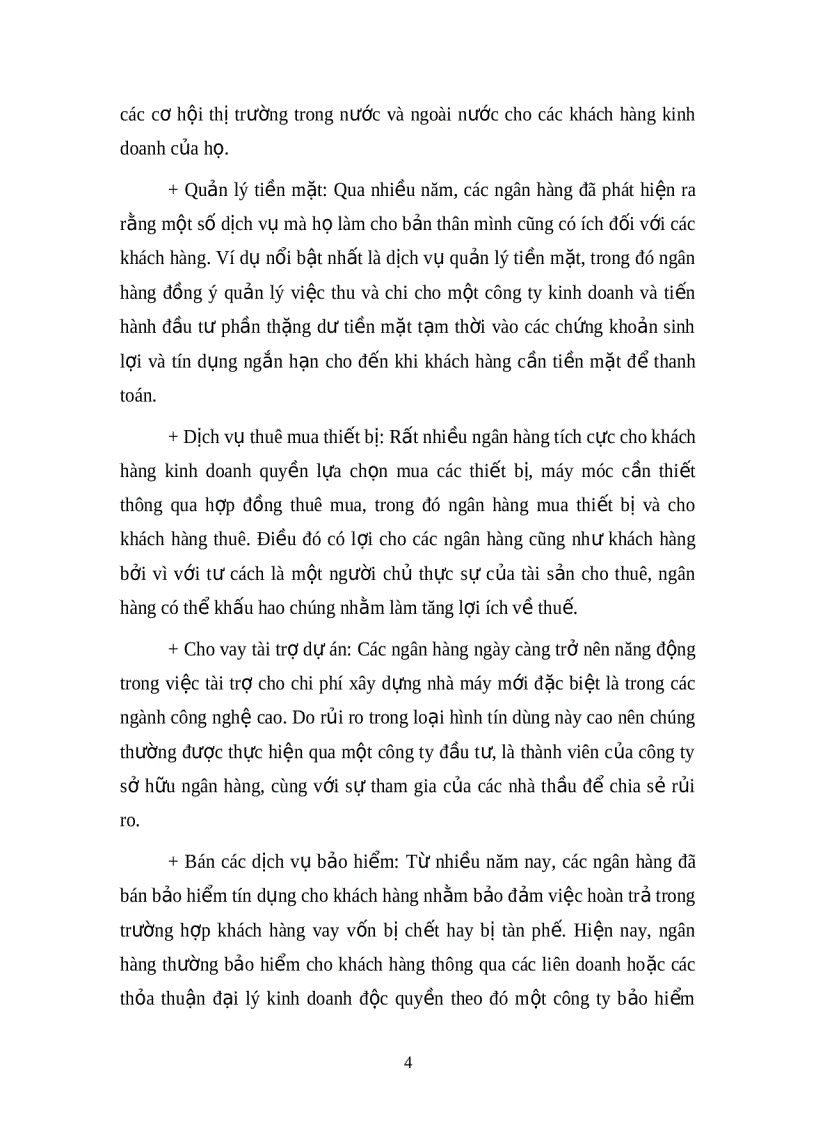 image for page Hoạt động kinh doanh dịch vụ của các ngân hàng thương mại Quá trình hoàn thiện và phát triển các dịch vụ của hệ thổng nhtm việt nam