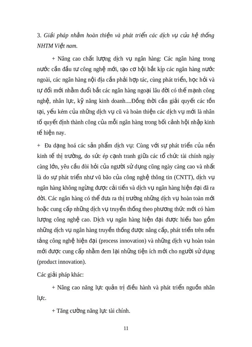 image for page Hoạt động kinh doanh dịch vụ của các ngân hàng thương mại Quá trình hoàn thiện và phát triển các dịch vụ của hệ thổng nhtm việt nam