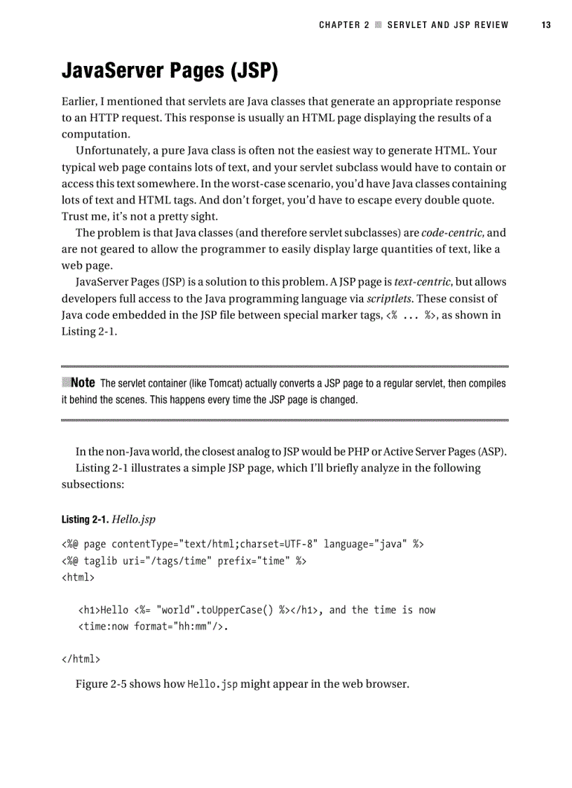 image for page Beginning Apache Struts From Novice to Professional