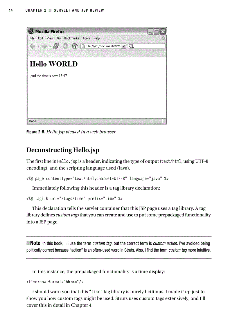 image for page Beginning Apache Struts From Novice to Professional