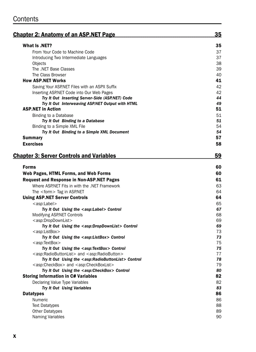 image for page Beginning ASP NET 1 1 with Visual C NET 2003