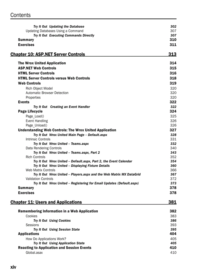 image for page Beginning ASP NET 1 1 with Visual C NET 2003