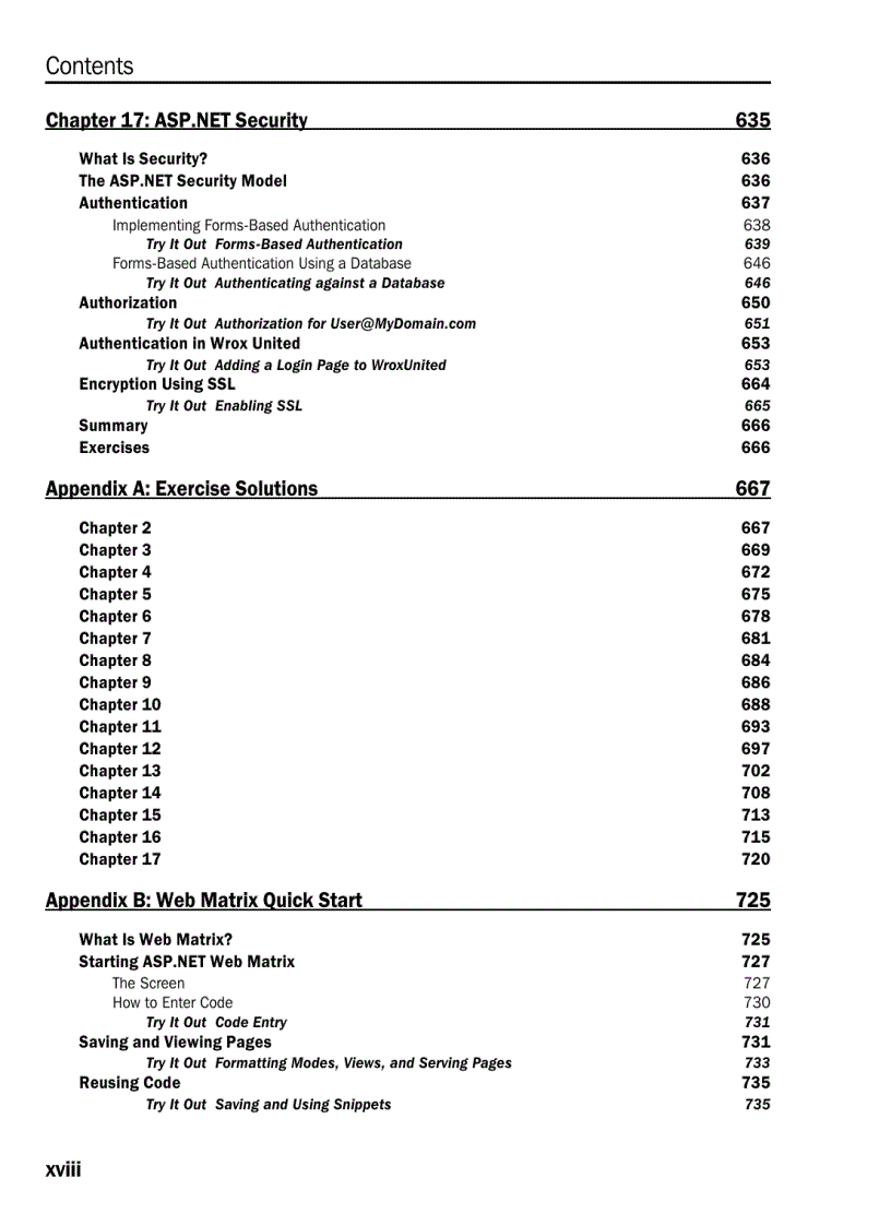 image for page Beginning ASP NET 1 1 with Visual C NET 2003