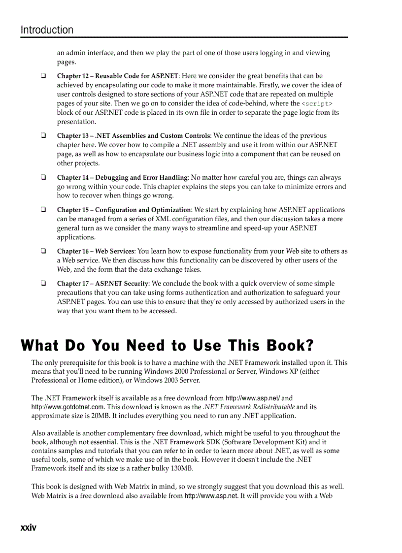 image for page Beginning ASP NET 1 1 with Visual C NET 2003
