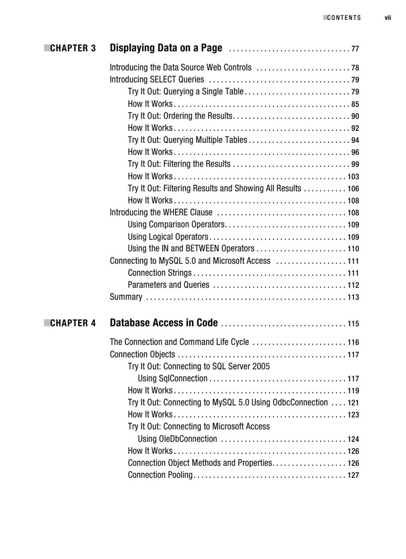 image for page Beginning ASP NET 2 0 Databases From Novice to Professional