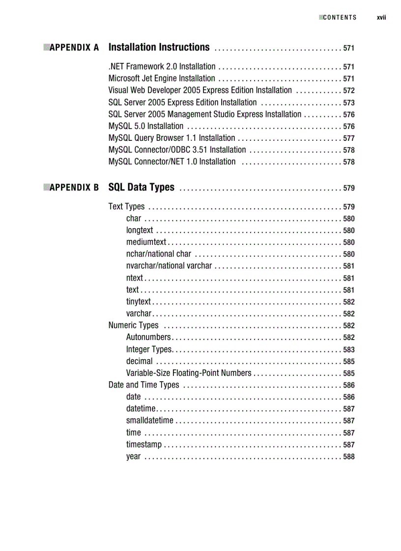 image for page Beginning ASP NET 2 0 Databases From Novice to Professional