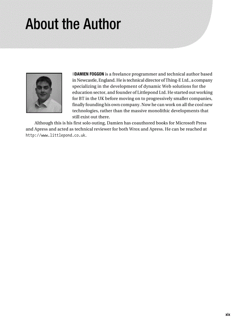 image for page Beginning ASP NET 2 0 Databases From Novice to Professional