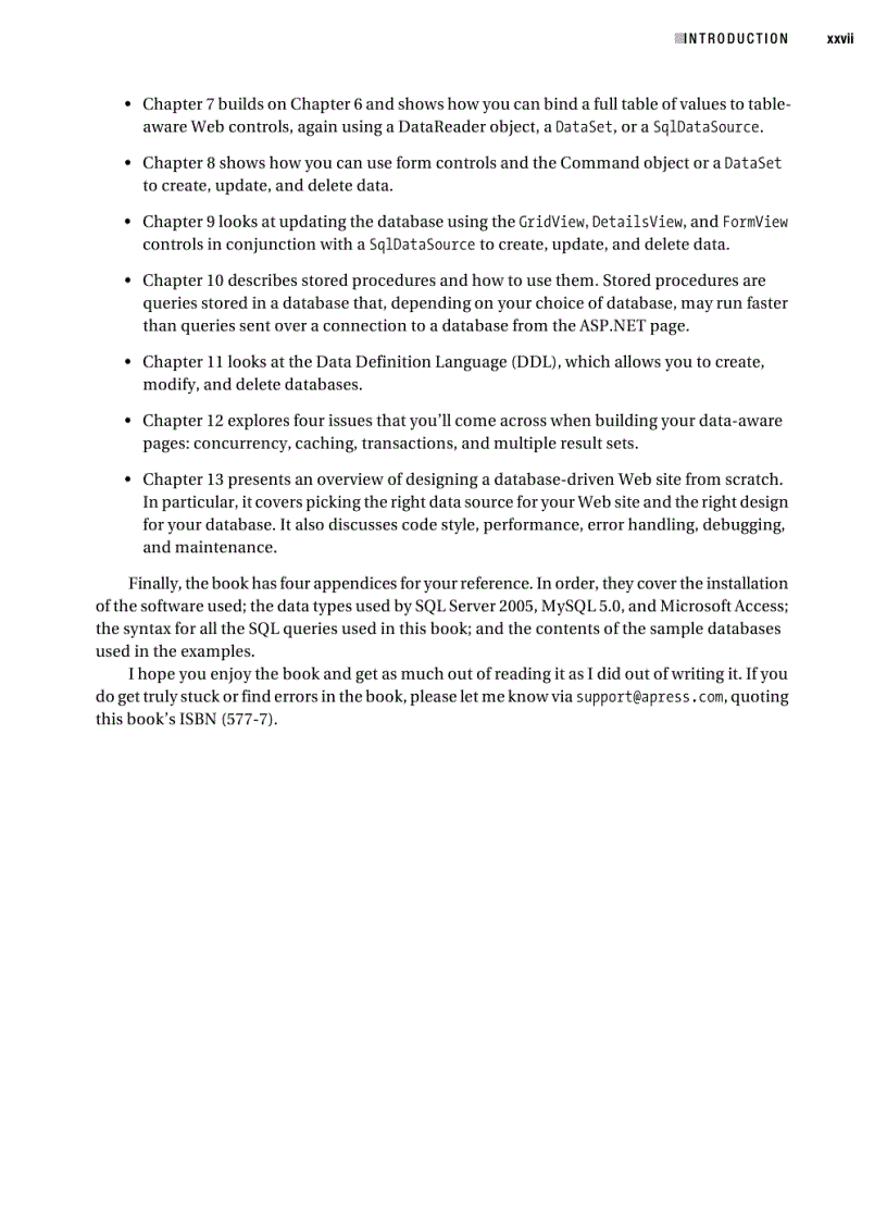 image for page Beginning ASP NET 2 0 Databases From Novice to Professional