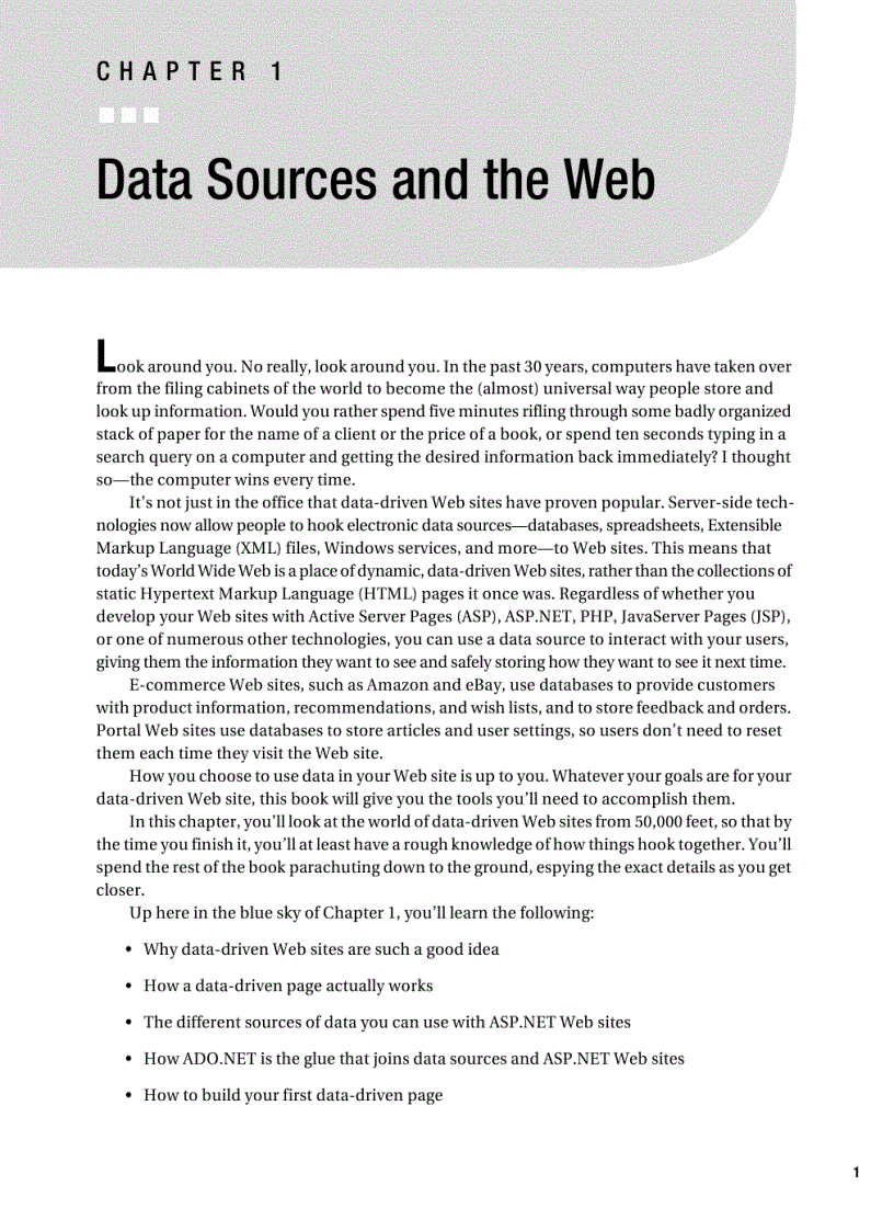 image for page Beginning ASP NET 2 0 Databases From Novice to Professional