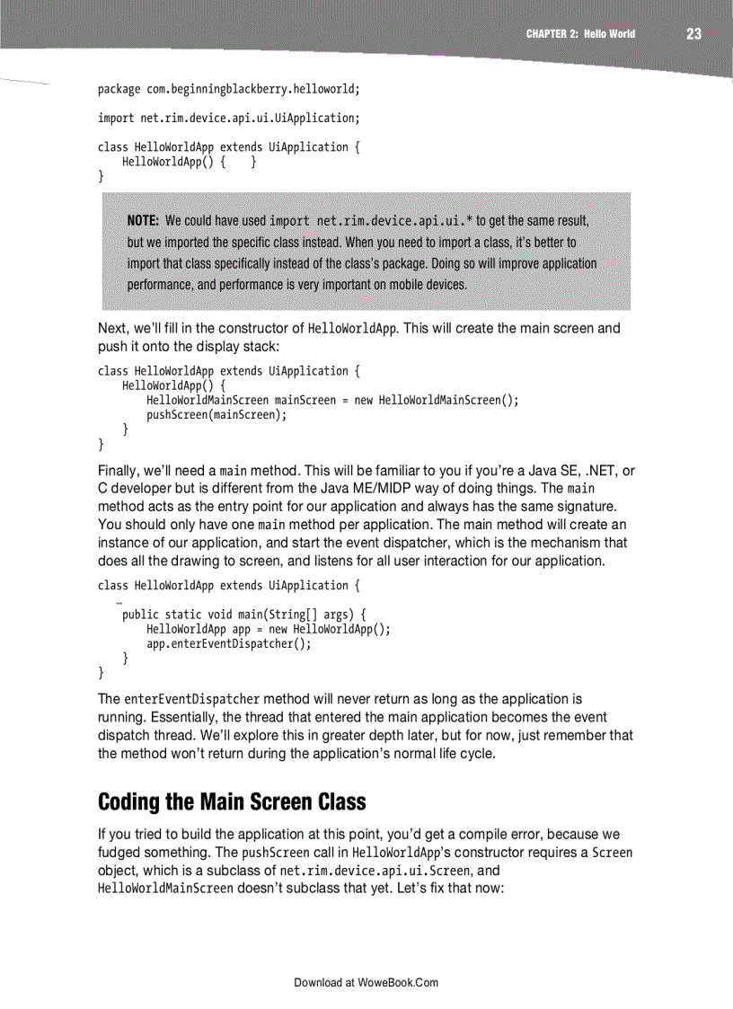 image for page Beginning BlackBerry Development