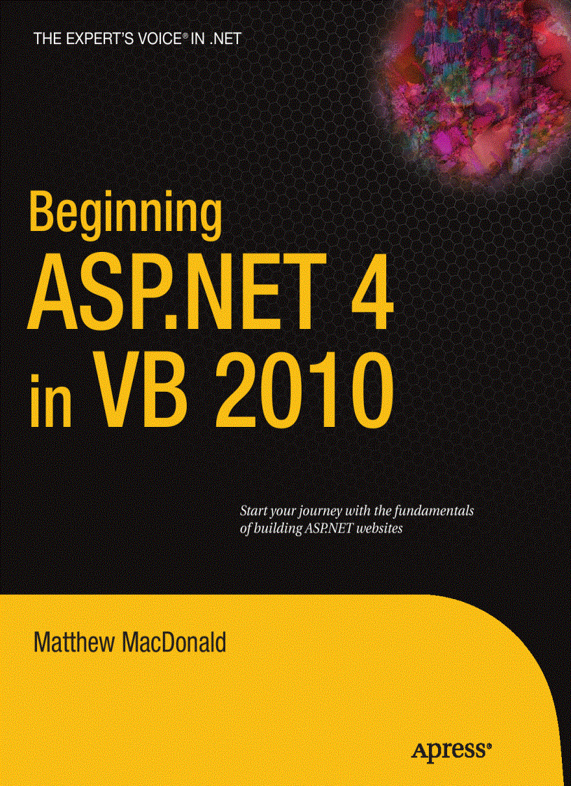 Beginning ASP NET 4 in VB 2010