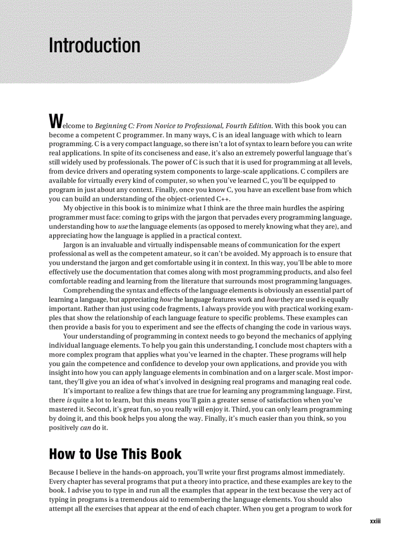 image for page Beginning C From Novice to Professional