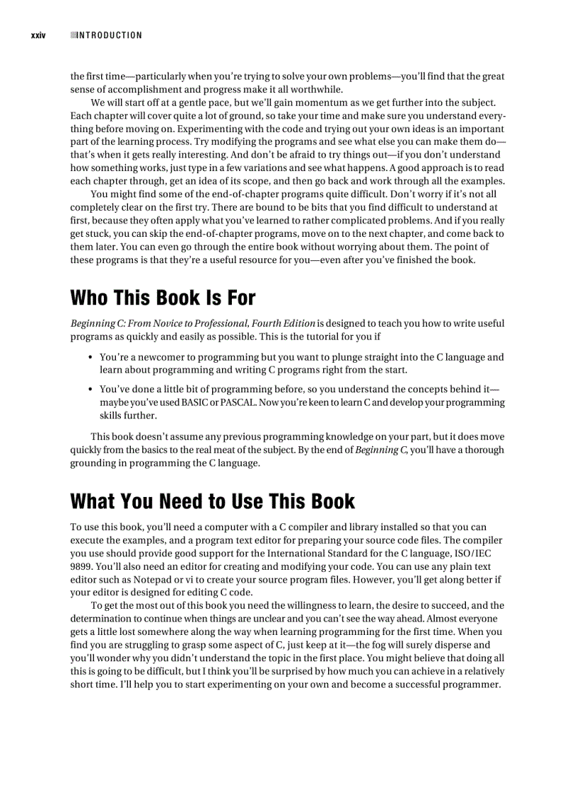 image for page Beginning C From Novice to Professional