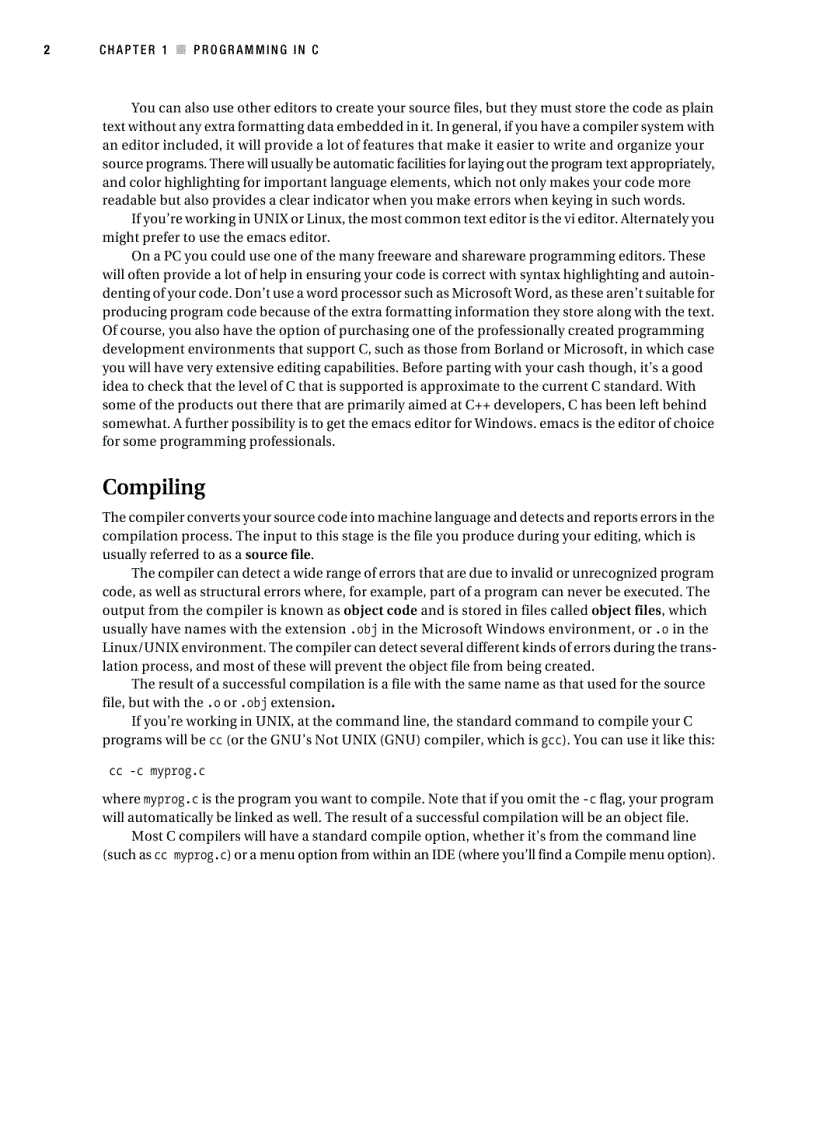 image for page Beginning C From Novice to Professional