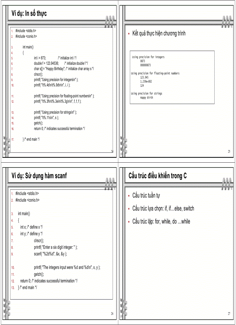 image for page Bài giảng kỹ thuật lập trình Lập trình C