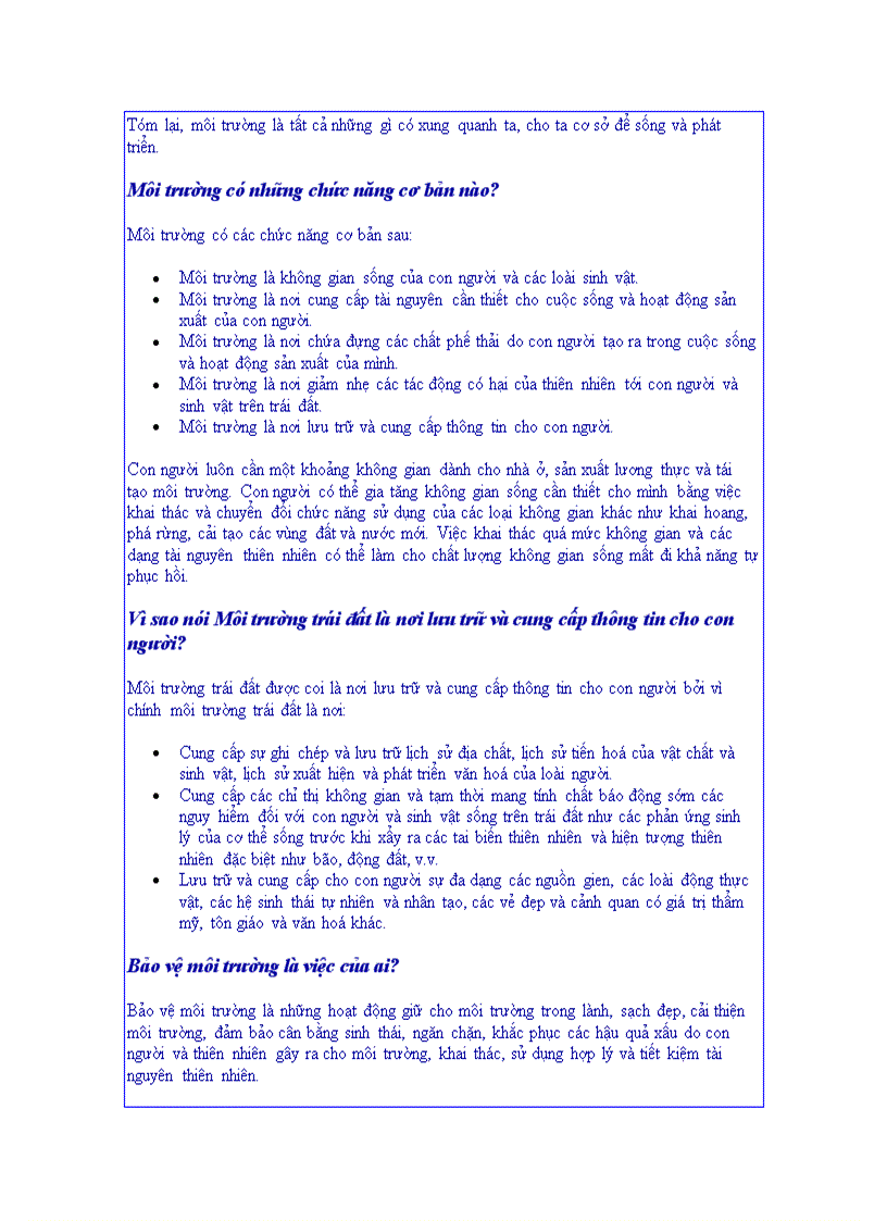 image for page 200 câu hỏi đáp về môi trường