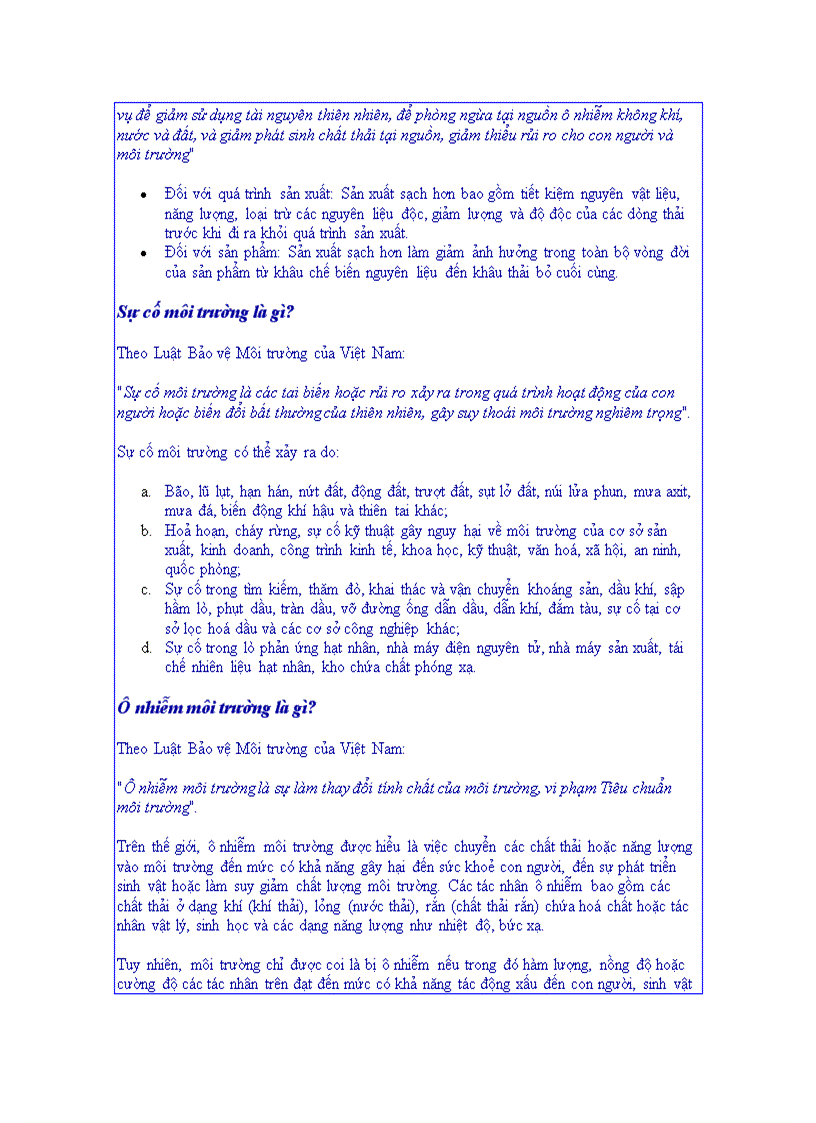 image for page 200 câu hỏi đáp về môi trường