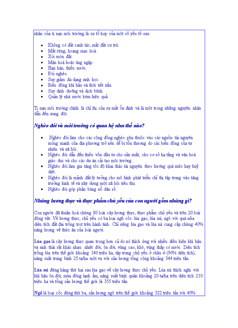 image for page 200 câu hỏi đáp về môi trường