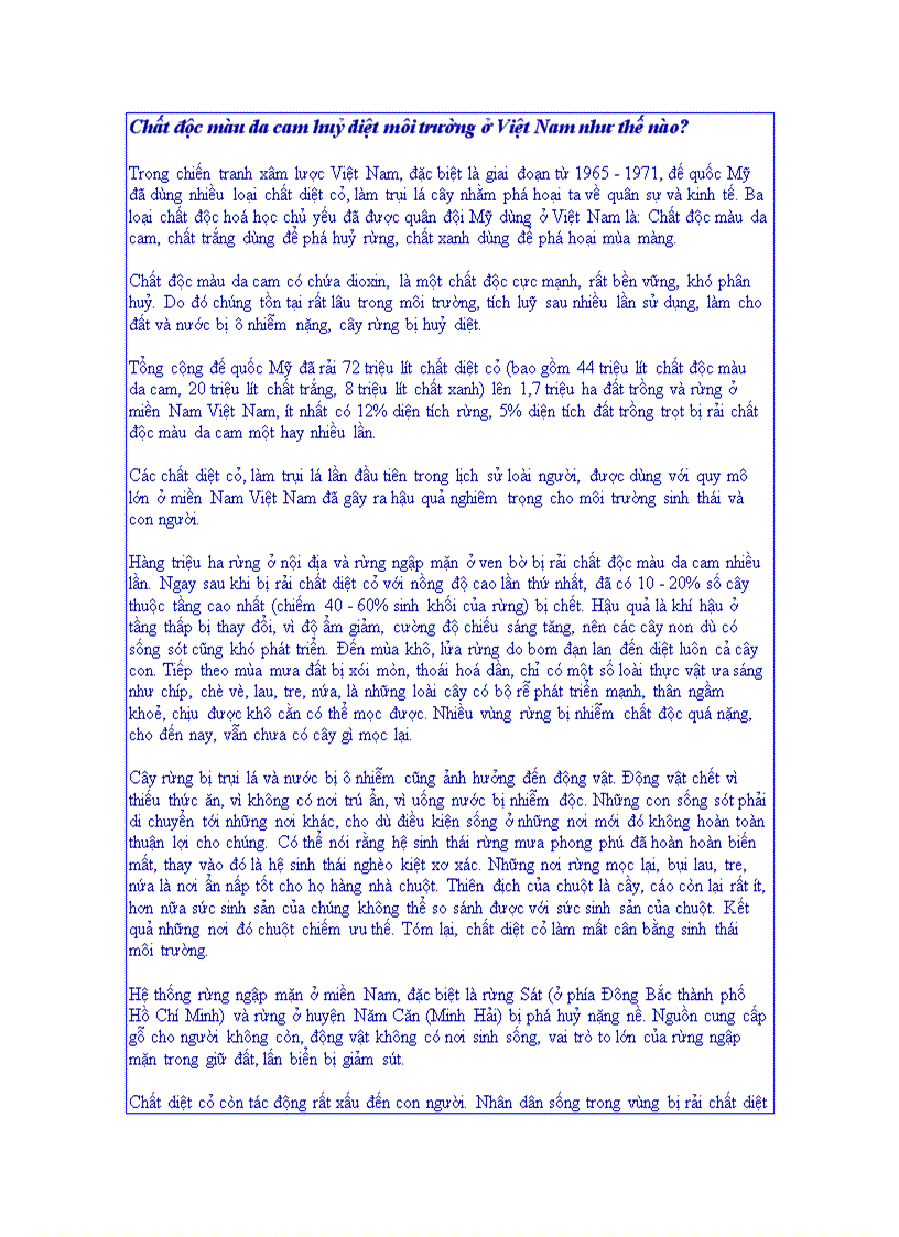 image for page 200 câu hỏi đáp về môi trường