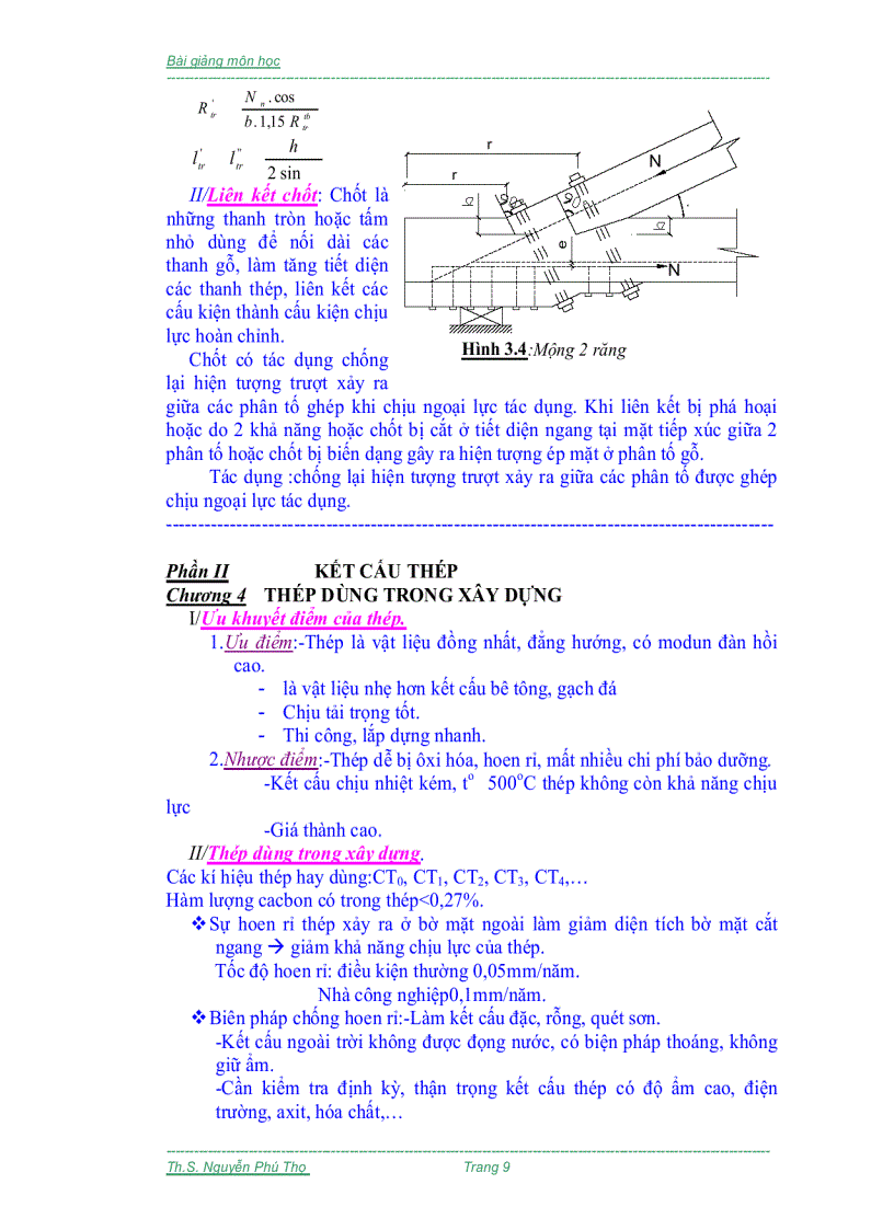 image for page Kết Cấu Xây Dựng Th S Nguyễn Phú Thọ