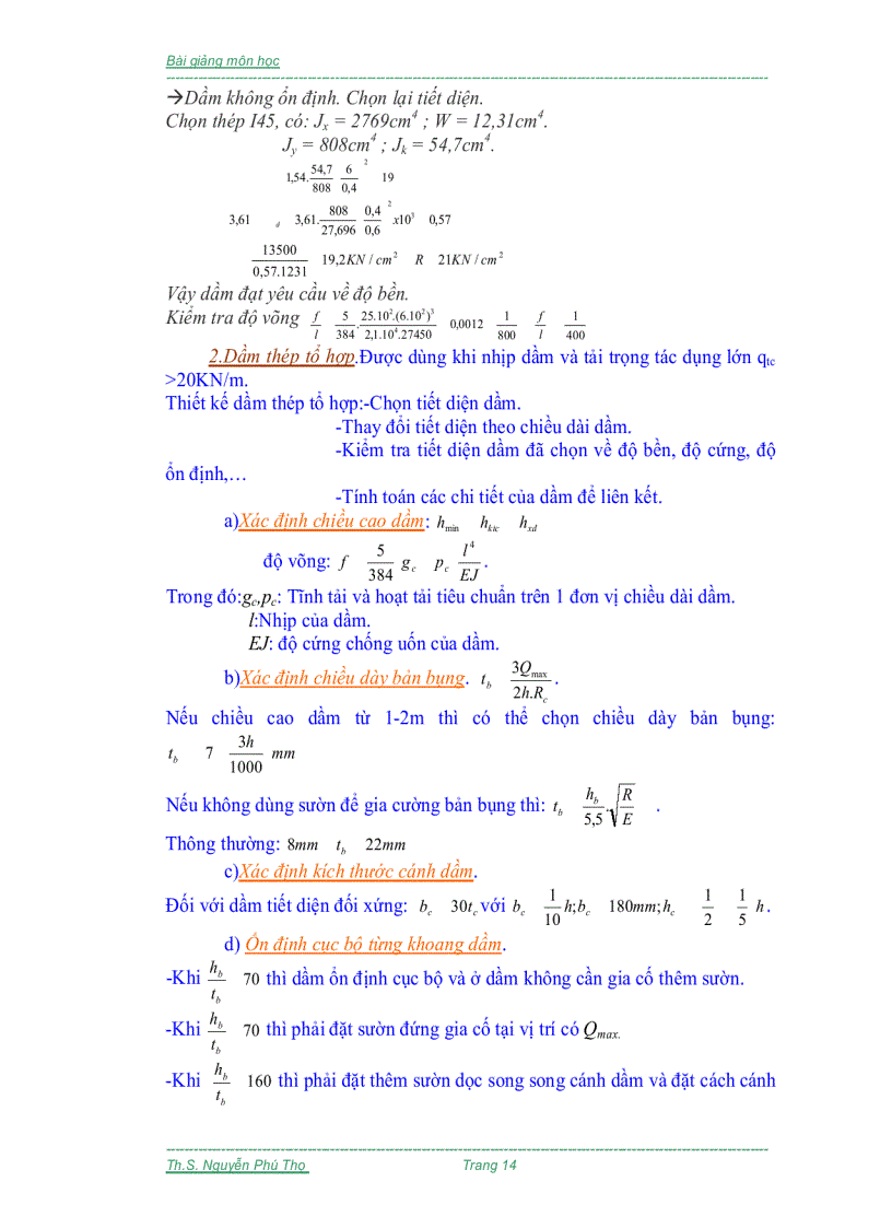 image for page Kết Cấu Xây Dựng Th S Nguyễn Phú Thọ