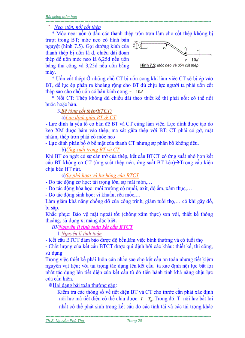 image for page Kết Cấu Xây Dựng Th S Nguyễn Phú Thọ