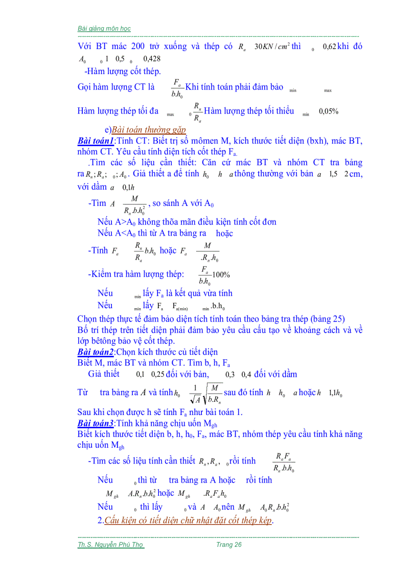 image for page Kết Cấu Xây Dựng Th S Nguyễn Phú Thọ