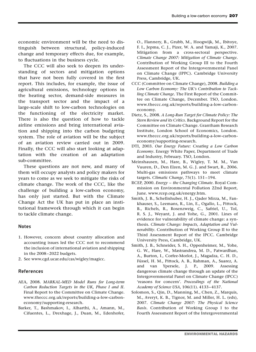 Climate change as environmental and economic hazard phần 2