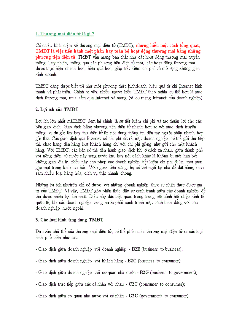 image for page Thương mại điện tử là gì