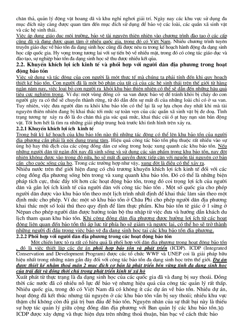 image for page Tổng Quan Về Bảo Tồn Đa Dạng Sinh Học