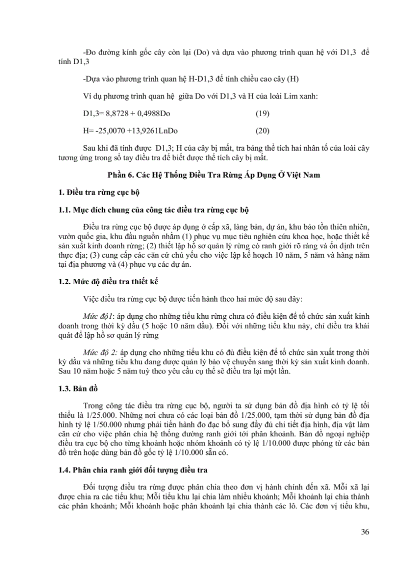 image for page Đo Đếm Cây Riêng Lẻ