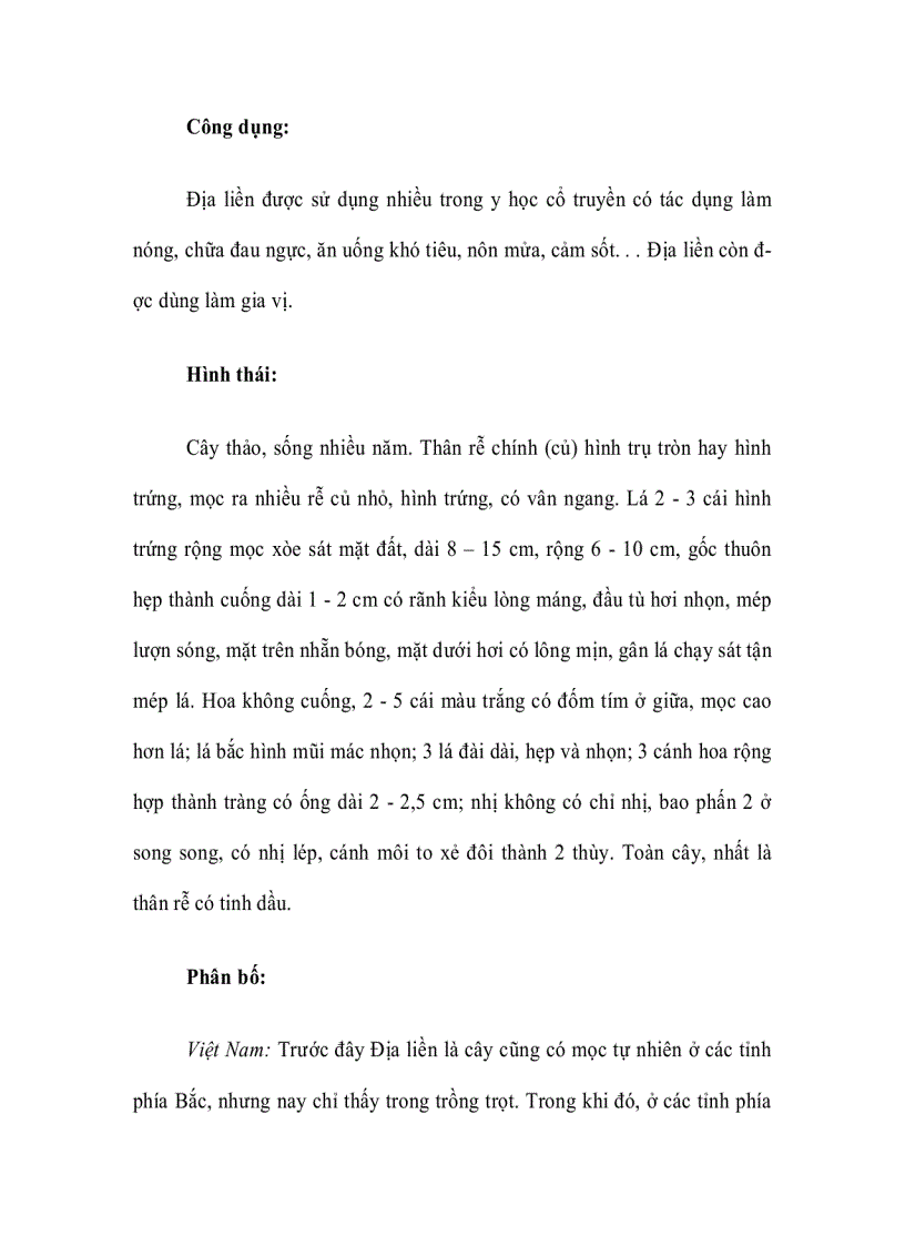 image for page Cây Địa Liền