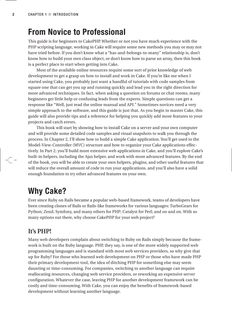 image for page Beginning CakePHP